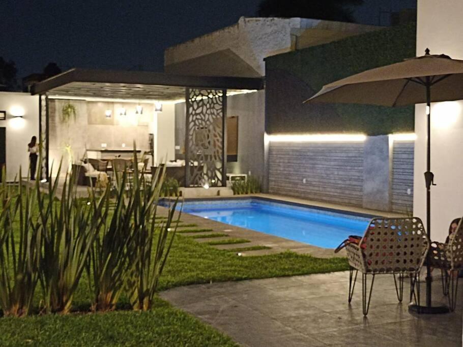 Villa Casa Familiar Con Alberca Privada Climatizada Guadalajara Exterior foto